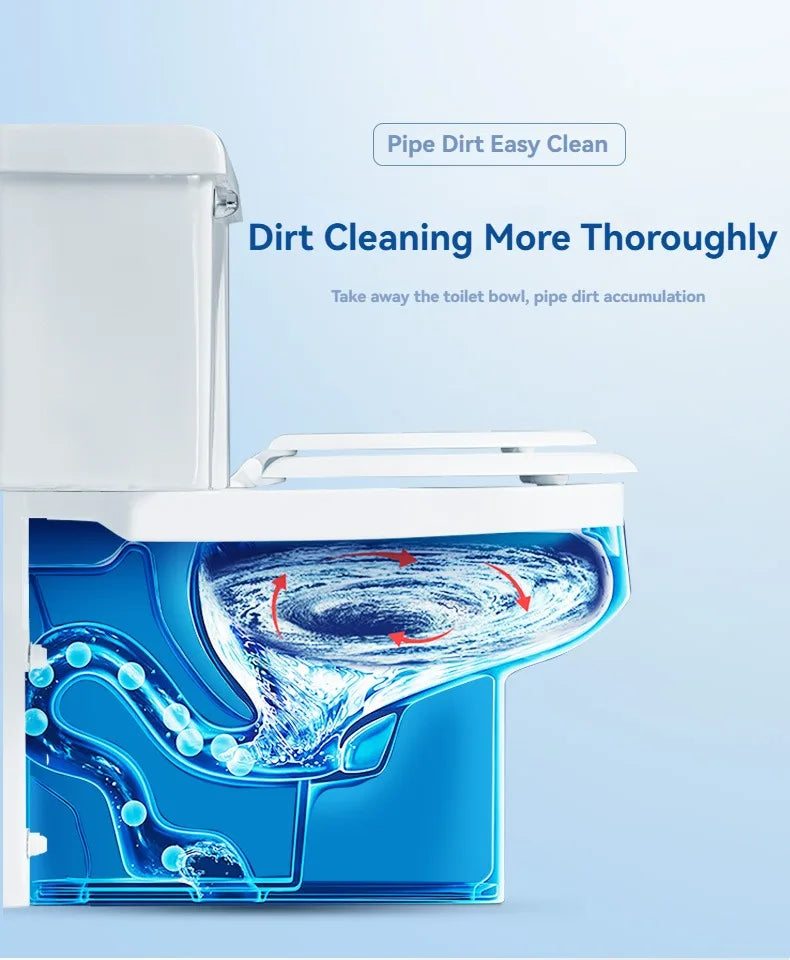 3/6/12 pcs, Toilet Bowl Cleaner Tablets, Automatic Toilet Tank Cleaners, for Deodorizing & Descaling, Long-Lasting Against Tough