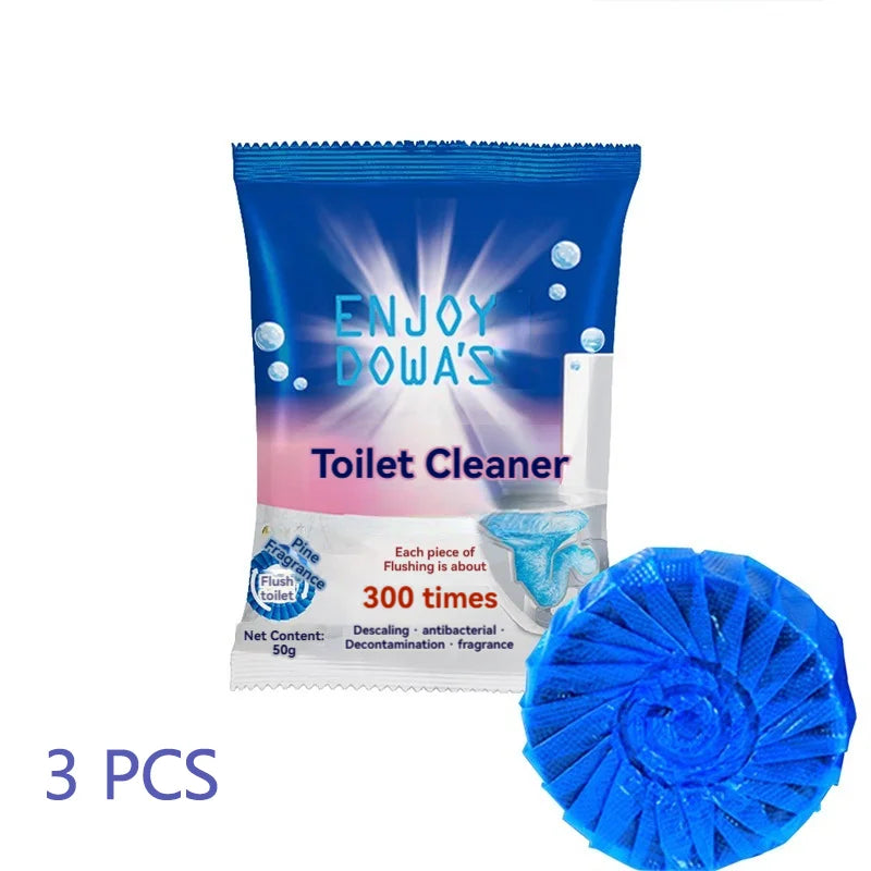 3/6/12 pcs, Toilet Bowl Cleaner Tablets, Automatic Toilet Tank Cleaners, for Deodorizing & Descaling, Long-Lasting Against Tough