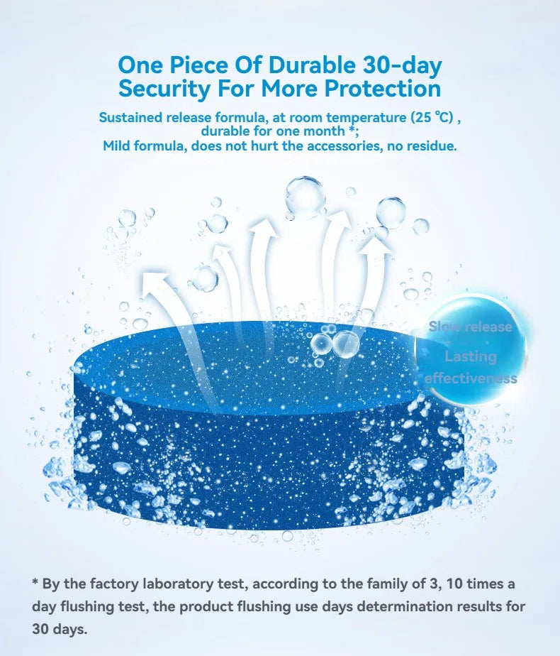 3/6/12 pcs, Toilet Bowl Cleaner Tablets, Automatic Toilet Tank Cleaners, for Deodorizing & Descaling, Long-Lasting Against Tough