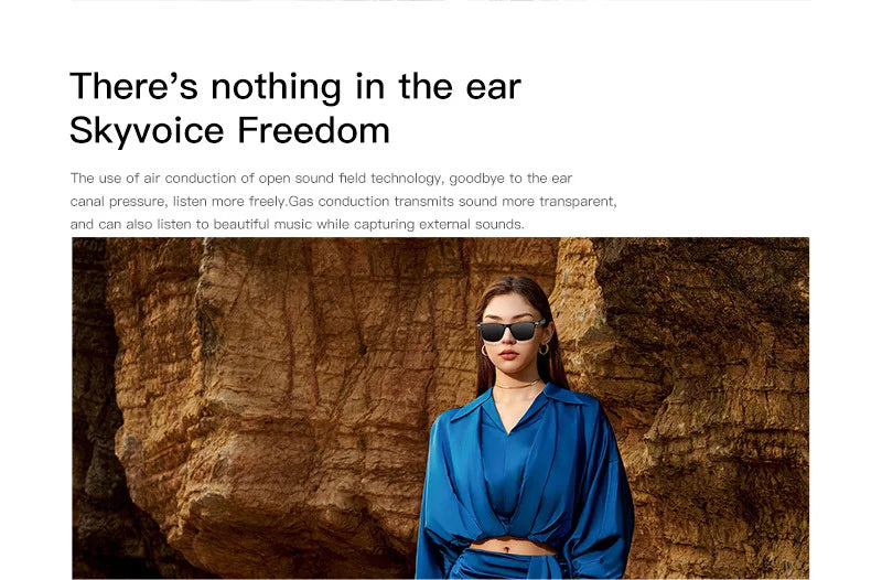 Bluetooth call music, AI translation voice assistant, touch sports sunglasses