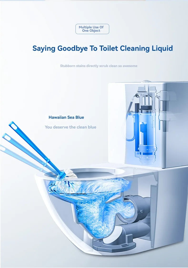 3/6/12 pcs, Toilet Bowl Cleaner Tablets, Automatic Toilet Tank Cleaners, for Deodorizing & Descaling, Long-Lasting Against Tough