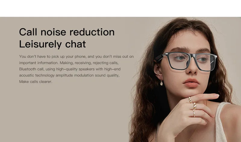 Bluetooth call music, AI translation voice assistant, touch sports sunglasses